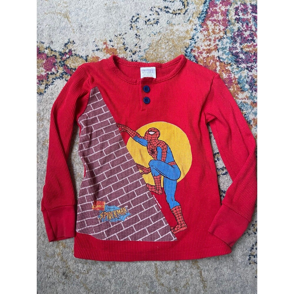 Vintage 90s Spiderman thermal